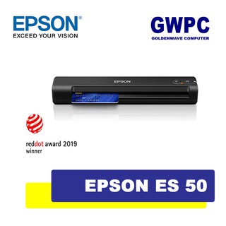 Epson WorkForce ES-50 Portable Sheet-fed Document Scanner for PC and Mac 