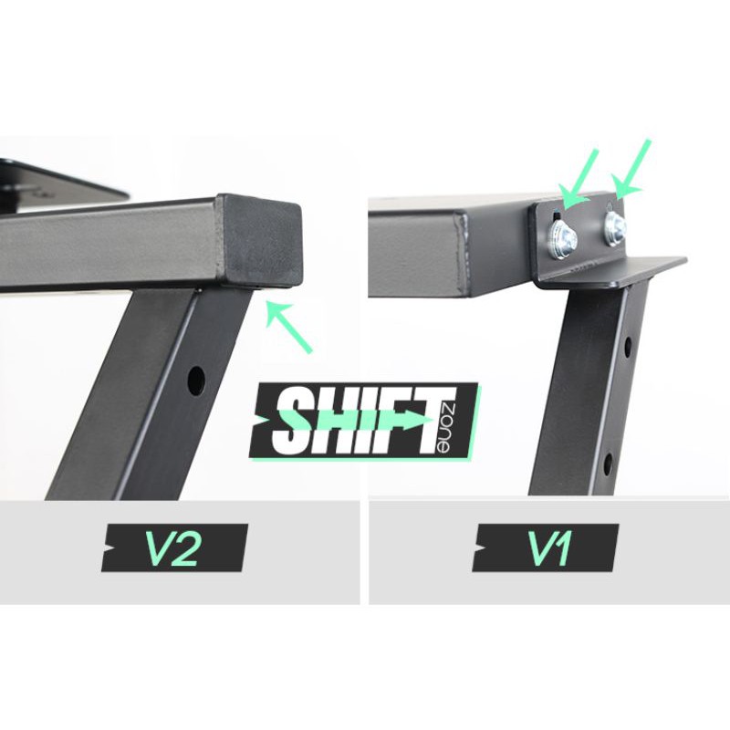 [Shift Zone] V2 Foldable Racing Simulator Steering Wheel Stand for ...