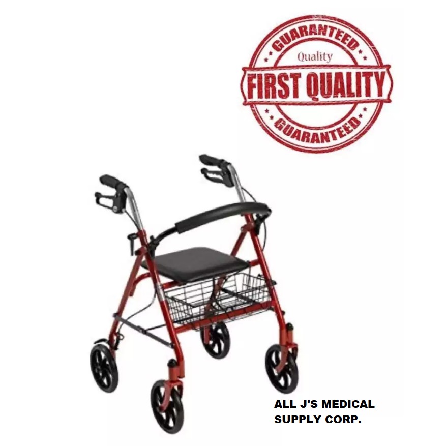 Rollator with Seat and Wheels (DURABLE AND HIGH QUALITY) Shopee