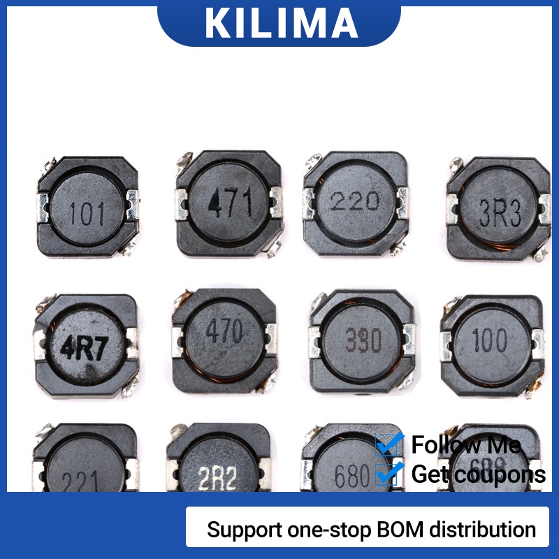 thumbnail image 2 of 5 Pcs TDK SLF Inductor, 22uH 3.5A Ferrite Core Wire Wound 20% SLF12565T 2 of 11