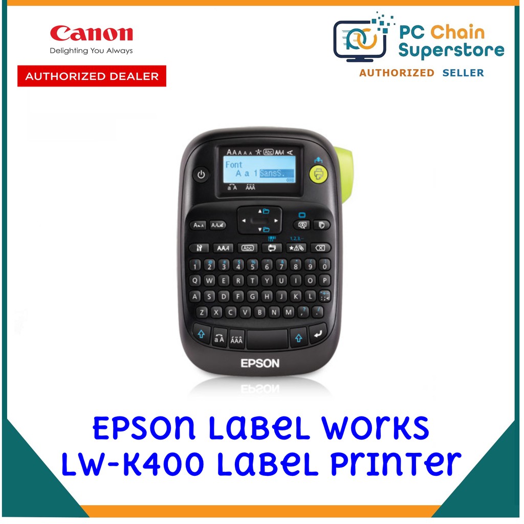 Epson Label Works LWK400 Label Printer / Epson Label Works Tape