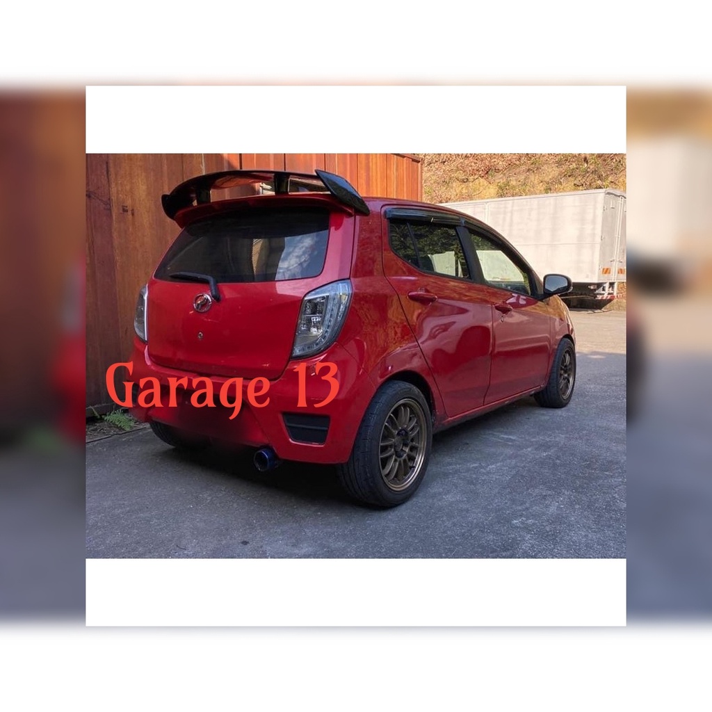 PERODUA AXIA 2014 - 2021 AMG STYLE REAR ROOF SPOILER OEM | Shopee ...