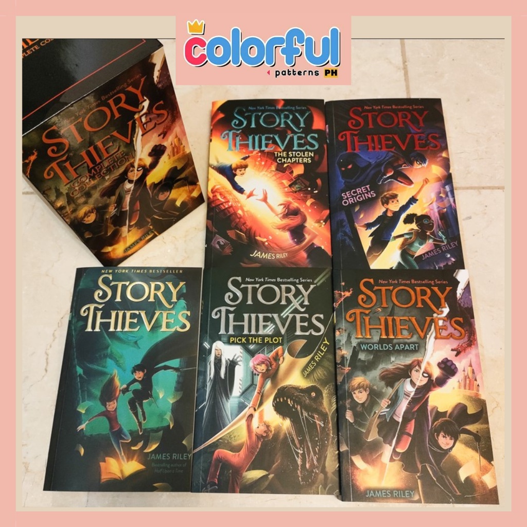 The Story Thieves 5 Books in a set by James Riley (Brand New Paperback ...