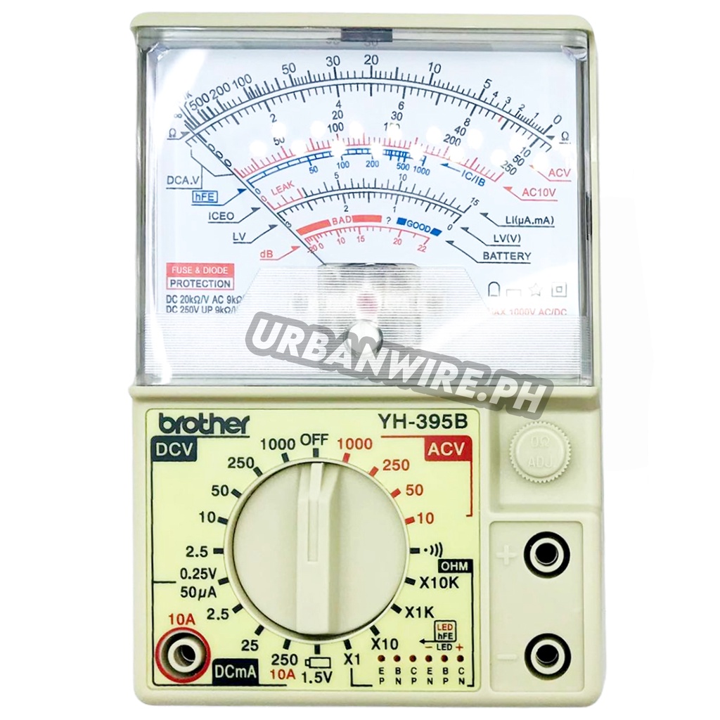 LIMITED STOCKS Brother Analog Multi Tester YH-395B Heavy Duty | Shopee ...