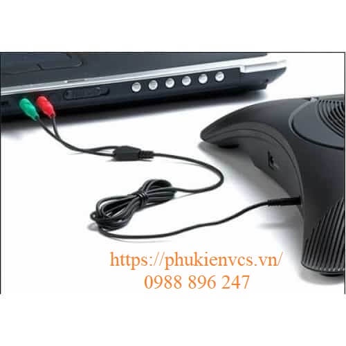 Calling Kit wire connects Polycom conference phone to computer | Shopee ...