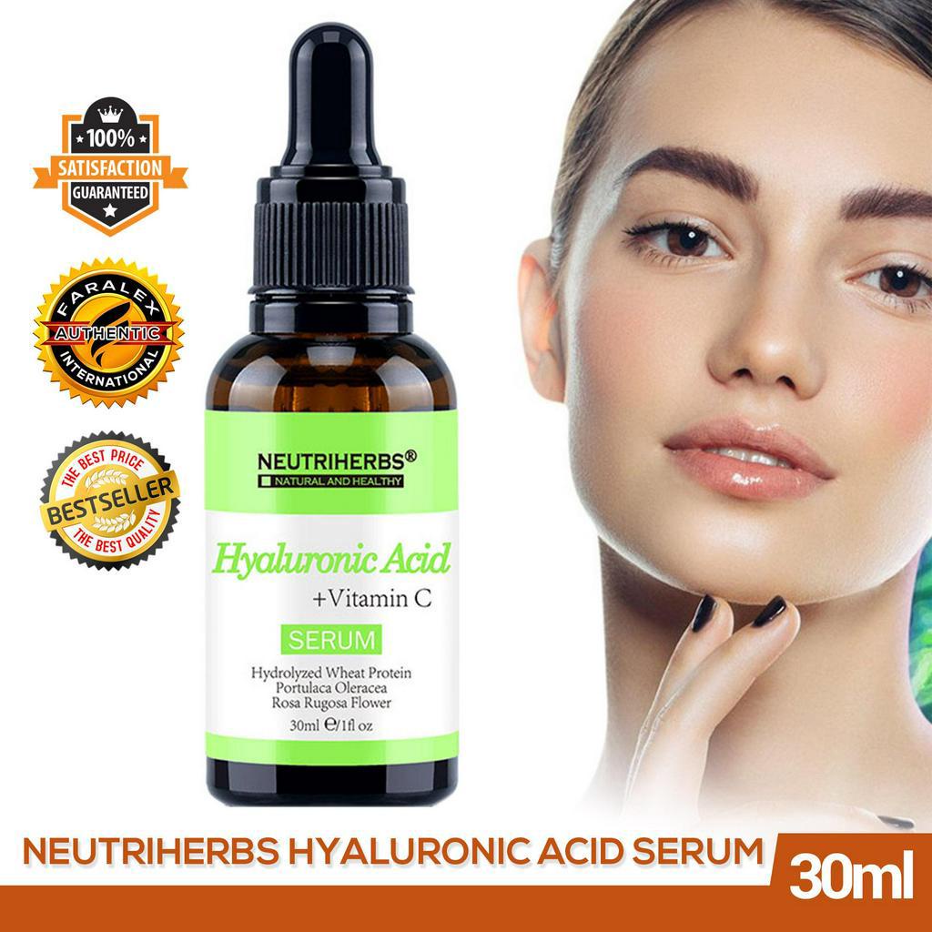 NEUTRIHERBS® Hyaluronic Acid Serum 30ml With Vitamin C For Anti