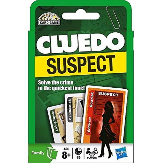 CLUEDO CARD GAME FOR SALE | Shopee Philippines