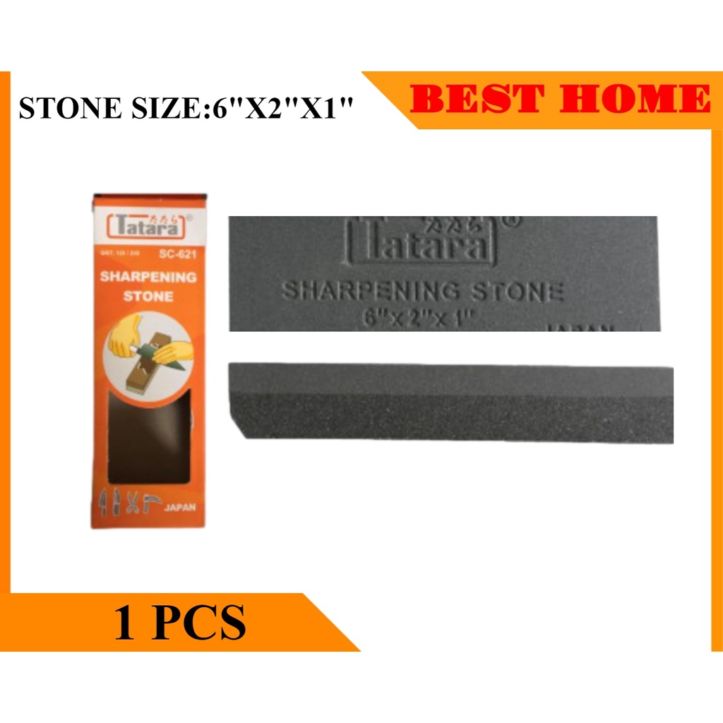 BH1191 SHARPENING STONE TATARA PRODUCT, KNIFE SHARPENER SIZE 6" inches Only Shopee Philippines