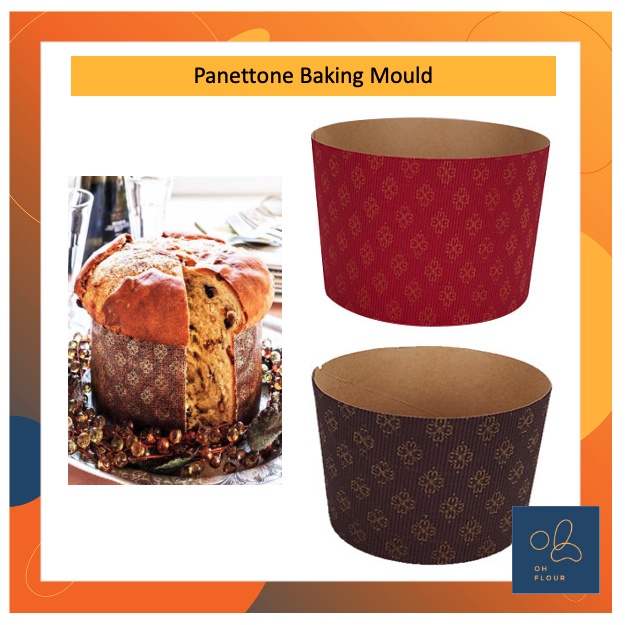 Panettone Corrugated Mould / Panettone Baking Cup / Panettone Tray Cup ...