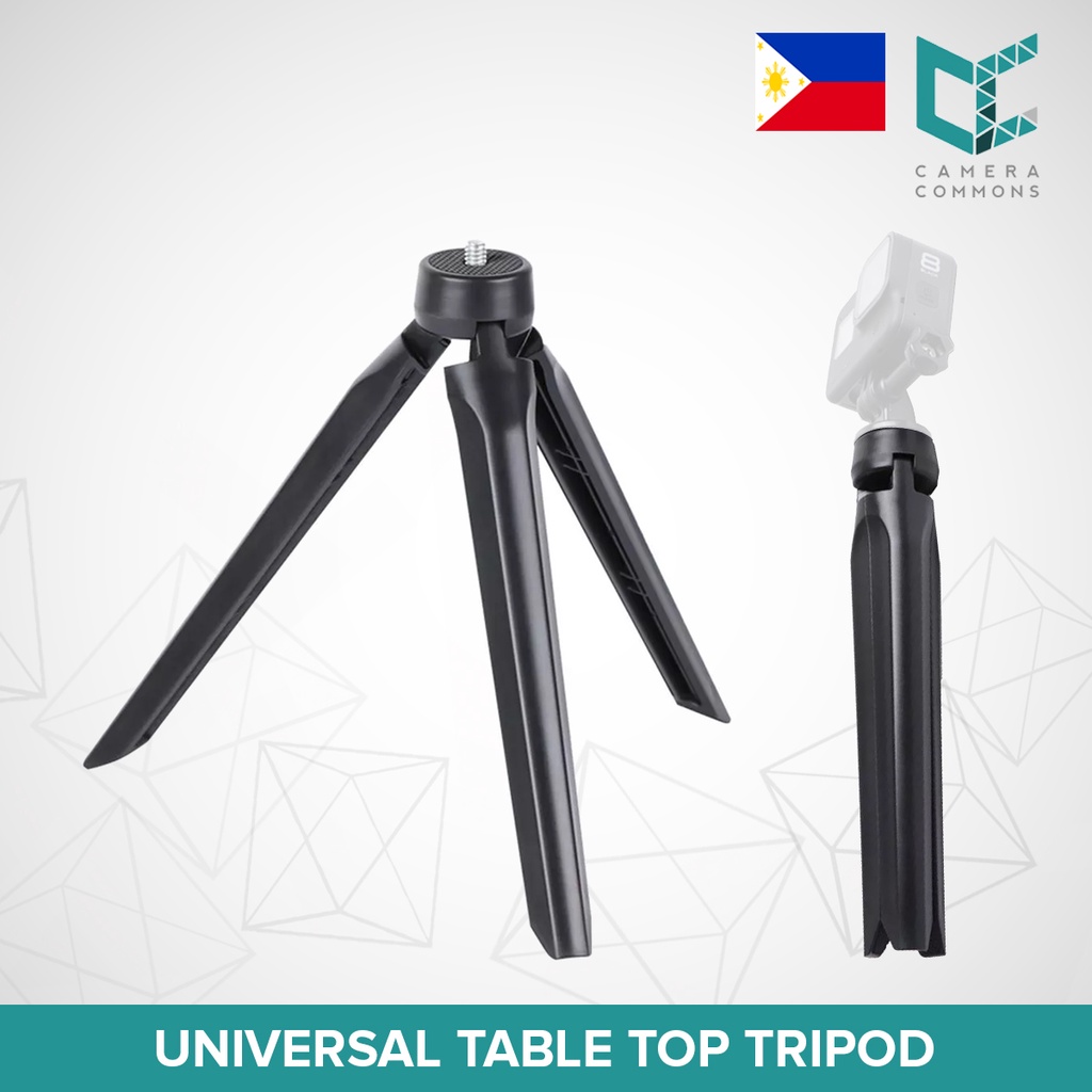 Universal Table Top Tripod for Smartphones GoPro Action Cameras ...
