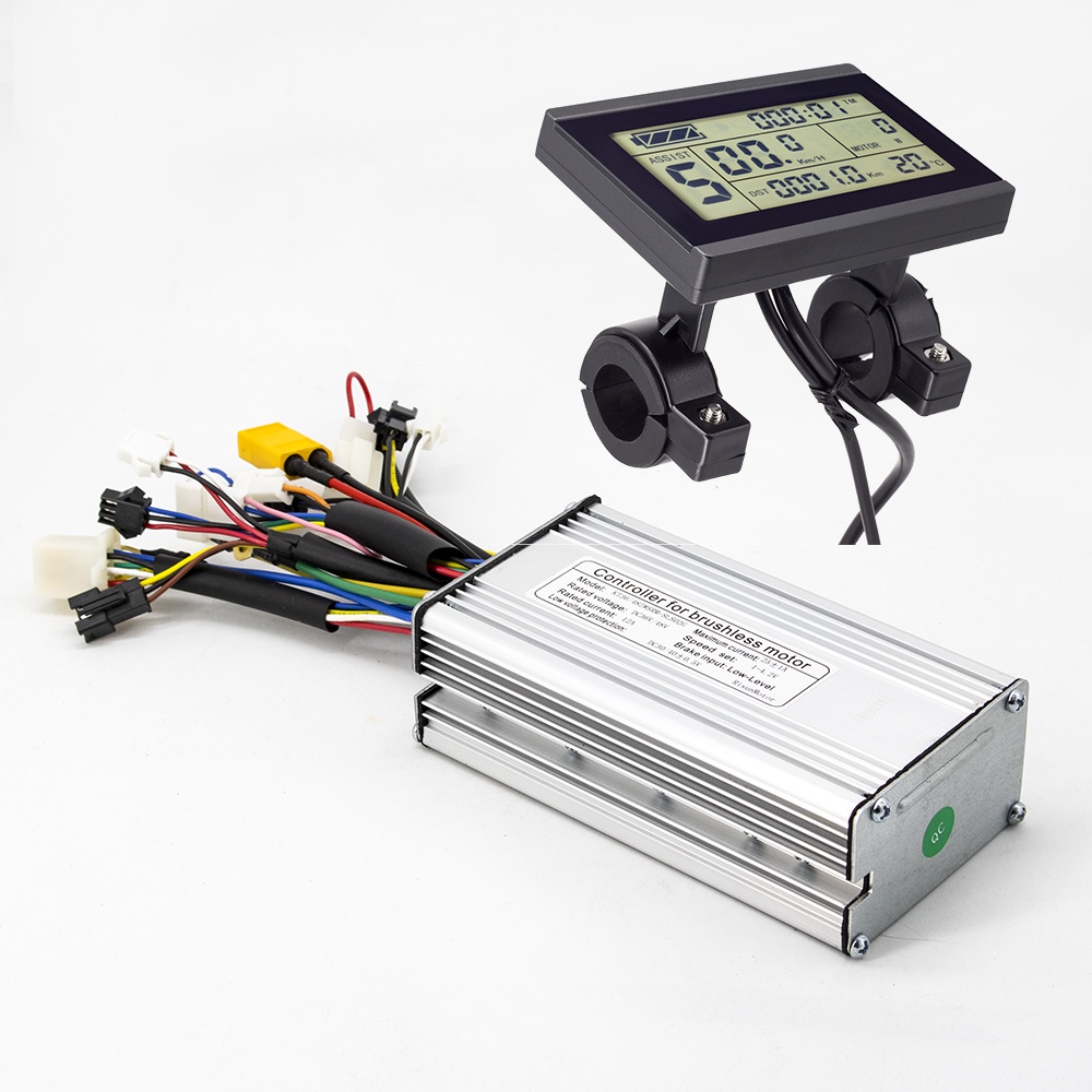 9 Mosfet Controller 36V 48V 350W 500W Electric Bike Brushless Motor ...