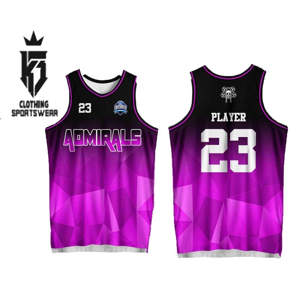 Basketball store jersey violet