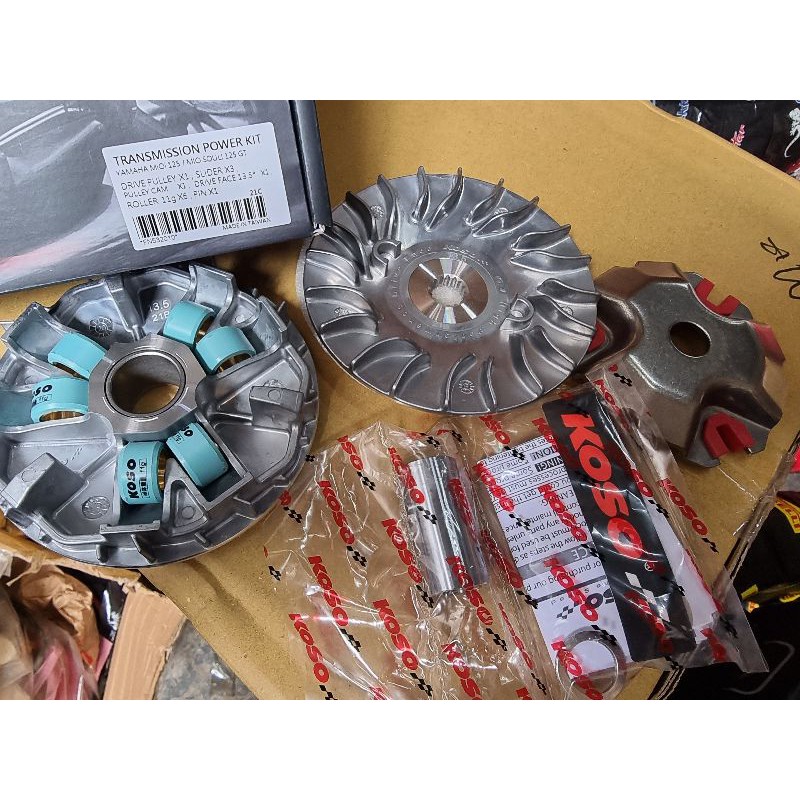 KOSO PULLEY SET MIO I 125 / MIO SOUL I 125 Shopee Philippines
