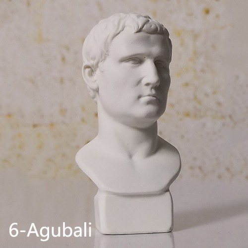 Portraits Bust Mini Gypsum Statue Drawing Practice Crafts Plaster ...