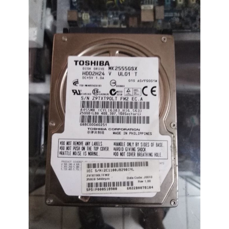 HDD laptop 250gb sata | Shopee Philippines