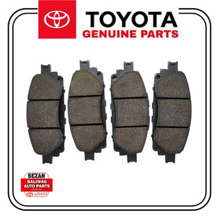 Original Toyota Front Brake Pad Set Innova Gdftv K