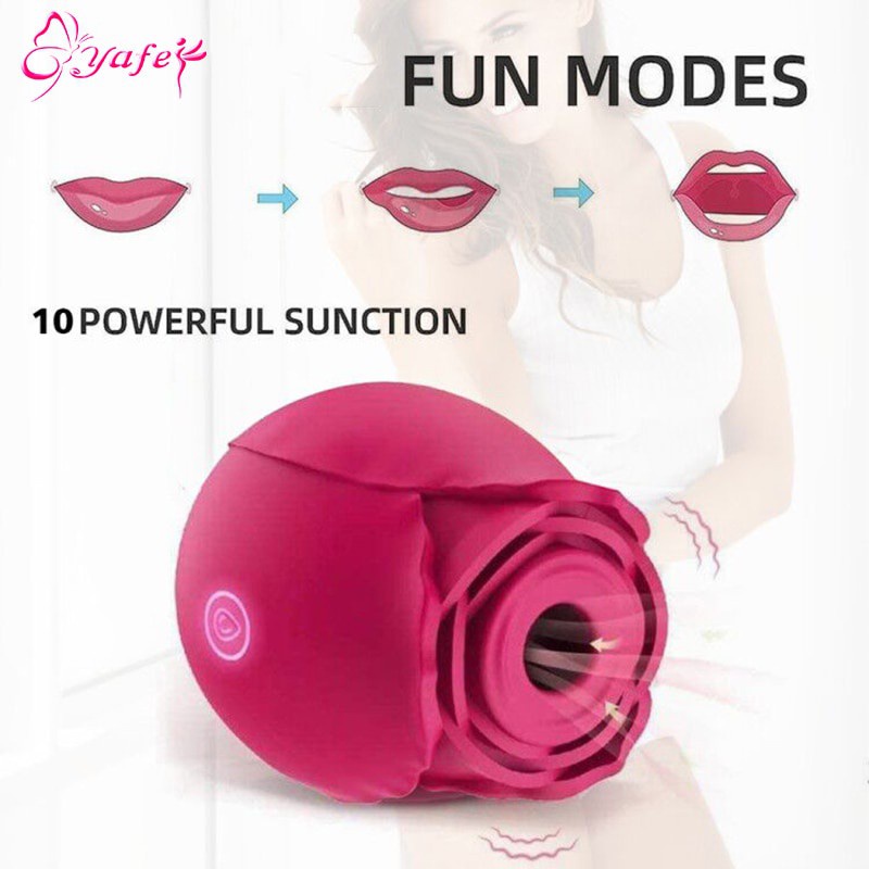 Rose Sex Toys For Woman,Rose Sucking Virbrator For Women,Clit Sucker  Clitoral Stimulator For Women