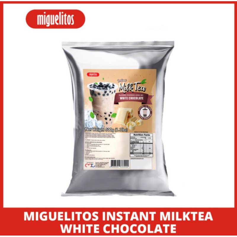 WHITE CHOCOLATE MILK TEA MIX (500 GRAMS & 1 KG) | Shopee Philippines