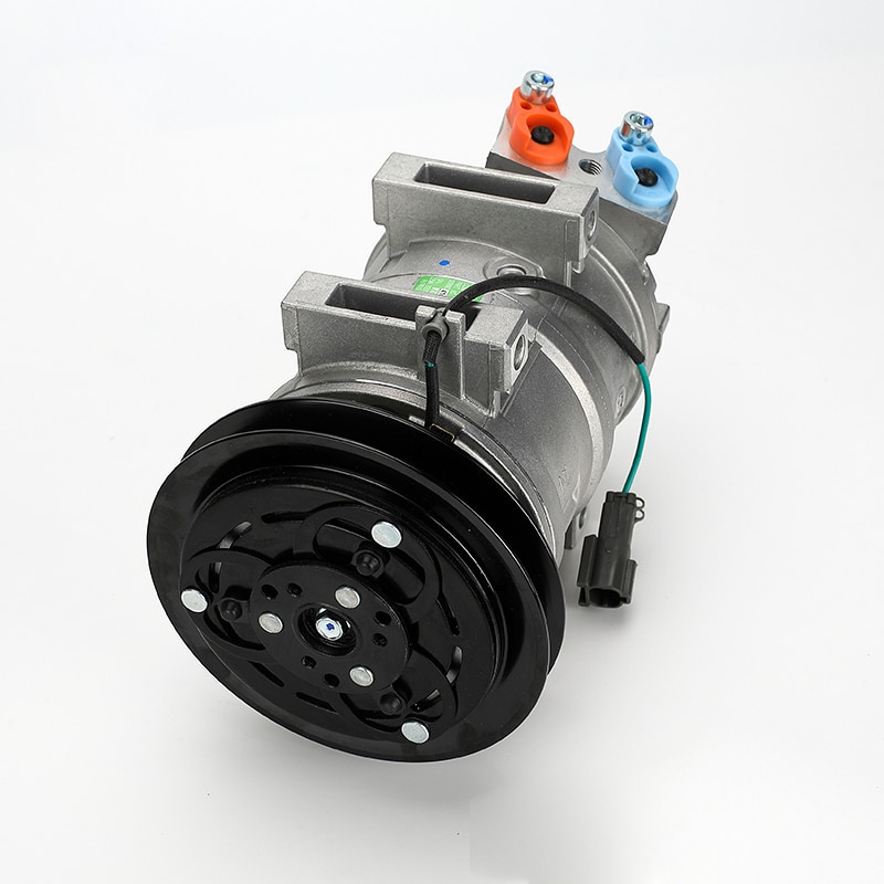 Hitachi excavator parts ZAX120-6 air conditioning compressor ZAX200-6 ...
