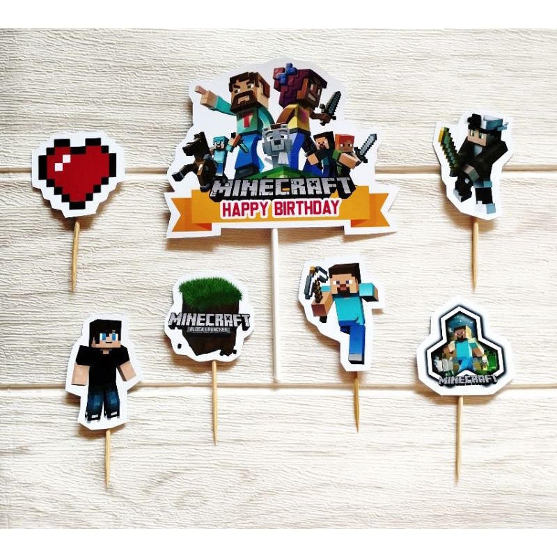 Cake topper toper skewer cake decoration birthday cake happy birthday ...