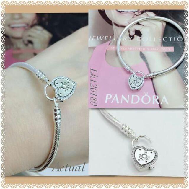 Pandora lock store your promise bracelet