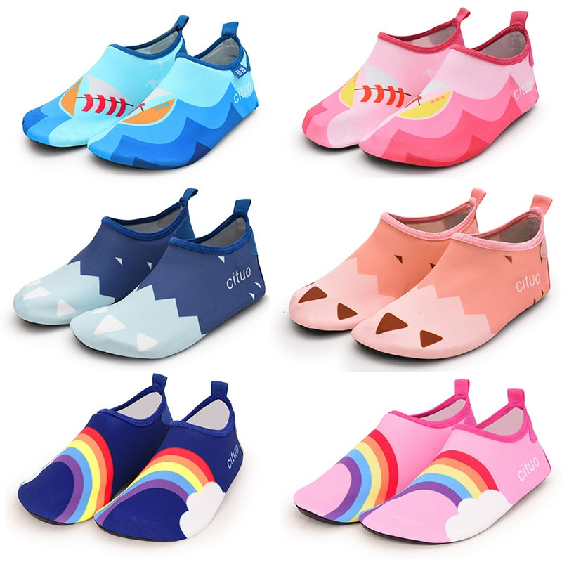 Swimming Shoes Kids Beach Shoes for Water Children Pool Bathing Slippers Barefoot Shoe Child Boys Girls Sneakers for The Sea Shopee Philippines