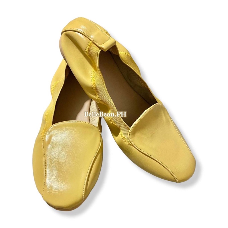 Light cheap yellow flats