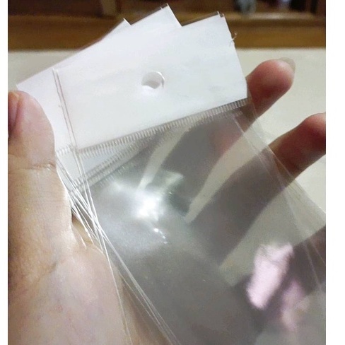 GANTUNGAN OPP PLASTIC SEAL HOLES KEYCHAIN SOUVENIR WRAPPING 1 PCS / 1 ...