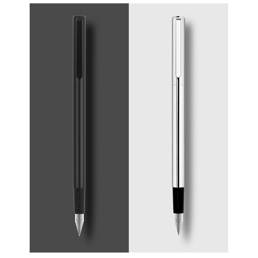 PenLab Jinhao 65 Fountain Pen Matte Black All Steel Barrel Extra Fine ...