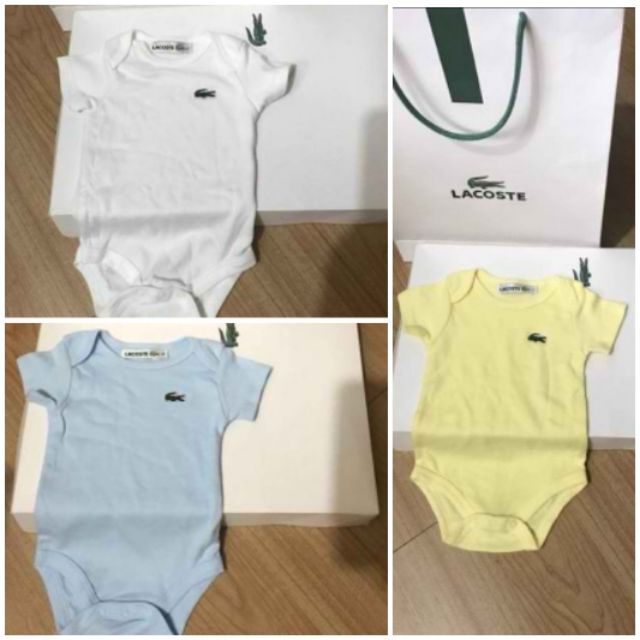 Lacoste 2024 baby bodysuit