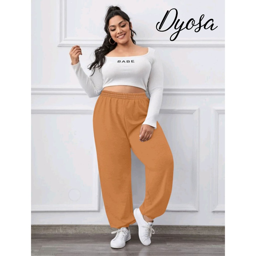 Plus size baggy joggers sale