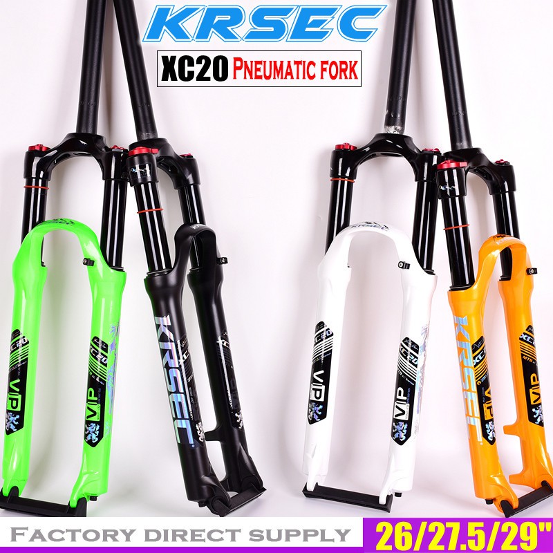 Krsec Xc20 26 27.5 29er Mountain Bike Xc Air Suspension Fork Shopee Philippines