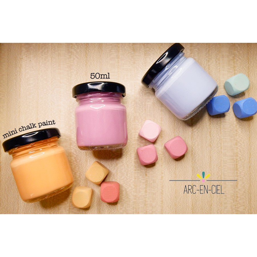 50ml Sampler Chalk Paint by Arcenciel Shopee Philippines
