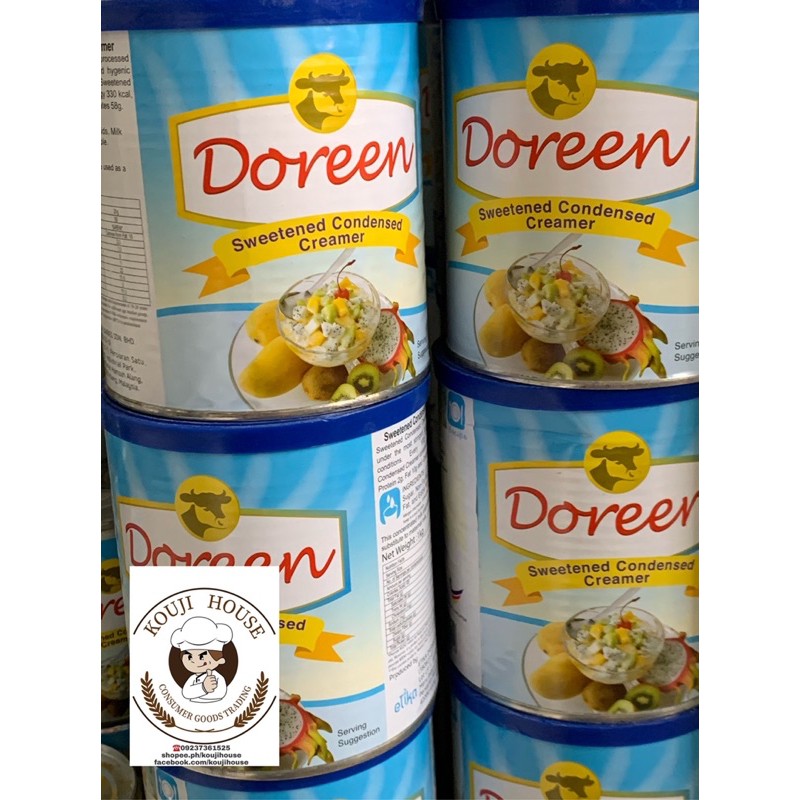 Doreen condensed milk 1kg Shopee Philippines