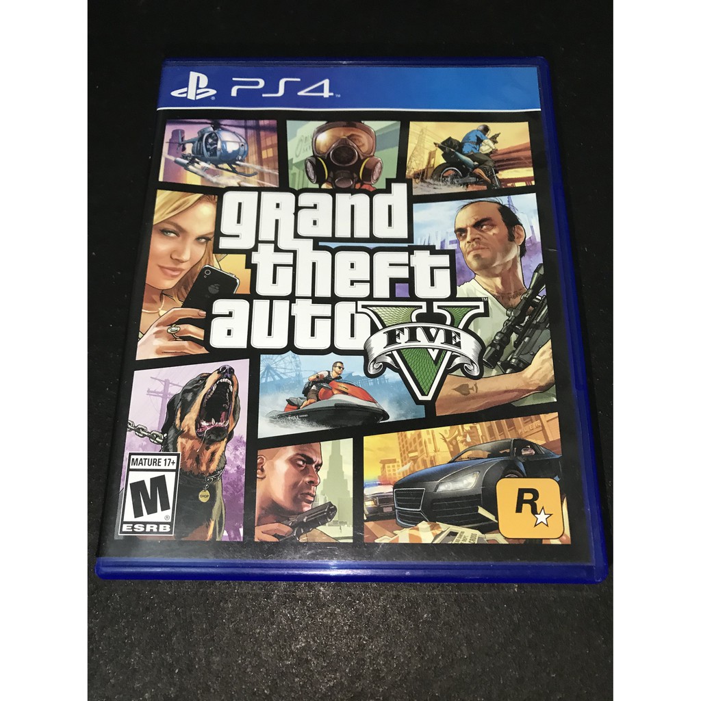 Playstation Ps4 Games - GTA 5 (Grand Theft Auto V) | Shopee Philippines