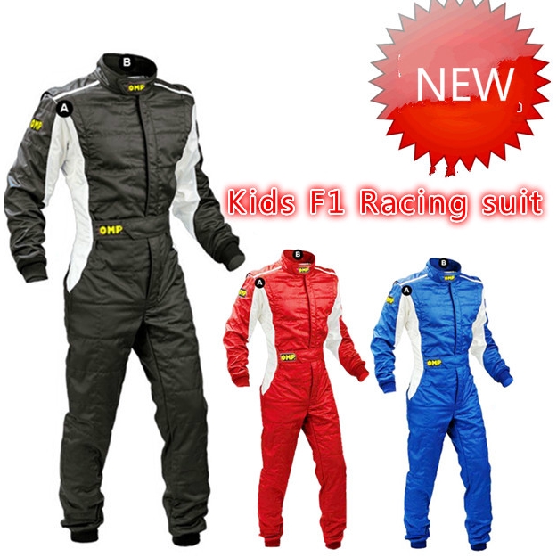 OMP F1 Racing Children's one-piece racing suits Children's kart ...