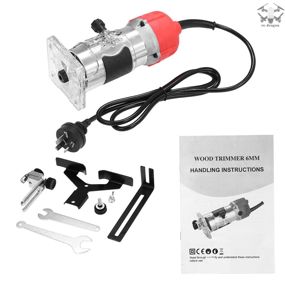 【New product】220V 800W Trim Router 30000r/min with Transparent Base ...
