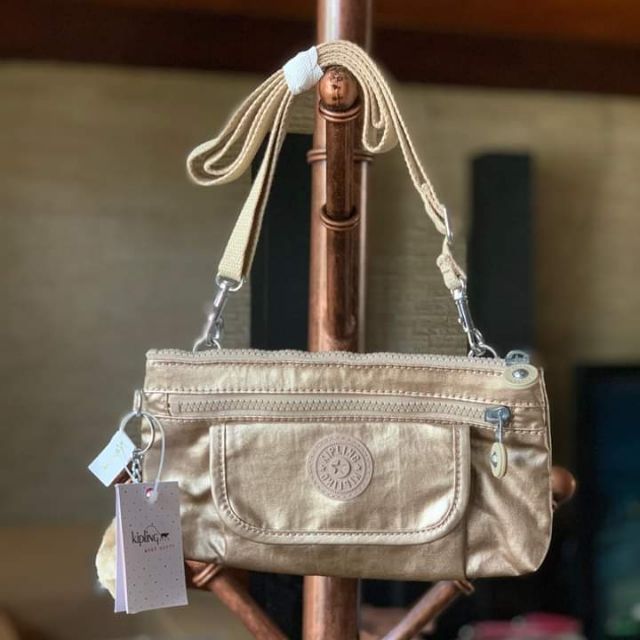 Kipling Alwyn Crossbody Bag Metallic Shopee Philippines