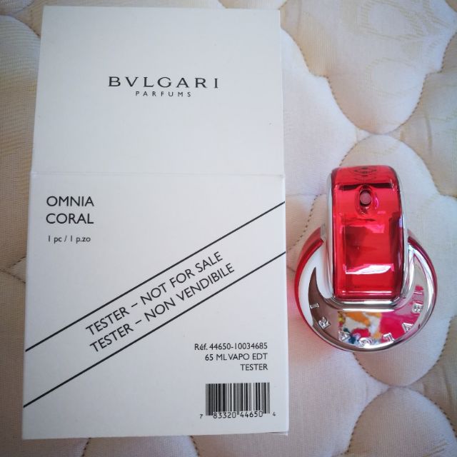 Bvlgari coral clearance tester