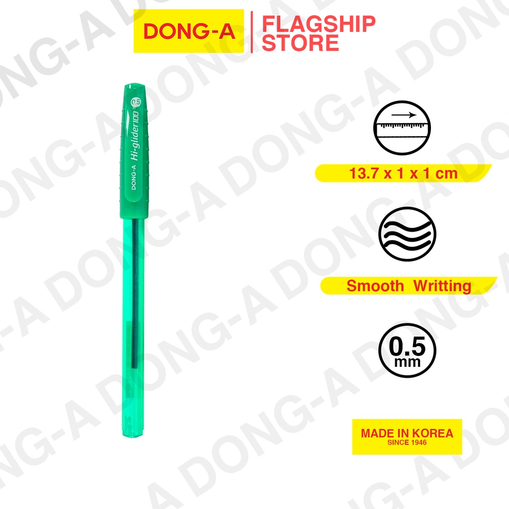 Dong-A Hi-Glider Colored Ballpens 1pc | Shopee Philippines