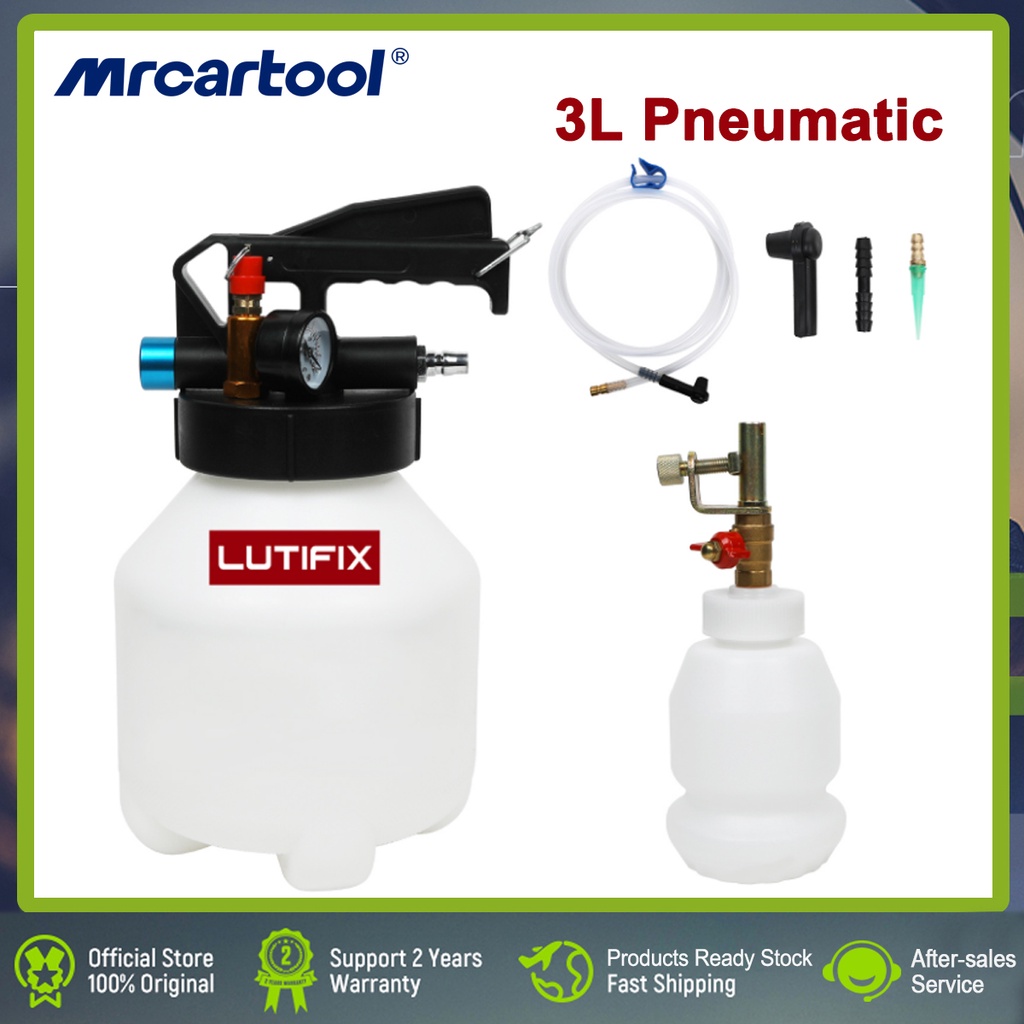 MRCARTOOL LUTIFIX 3L Pneumatic Brake Fluid Oil Changer Brake Drainer