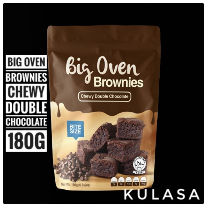 Big Oven Brownies Bite Size 180g Shopee Philippines