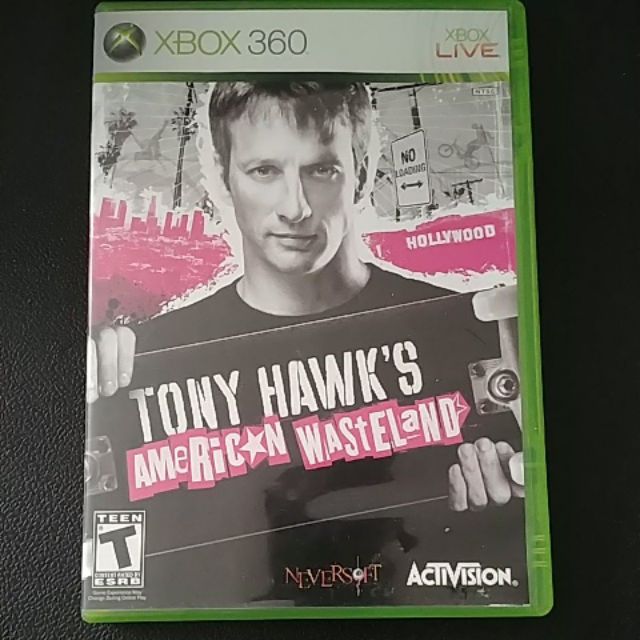 Tony hawk american wasteland best sale xbox 360