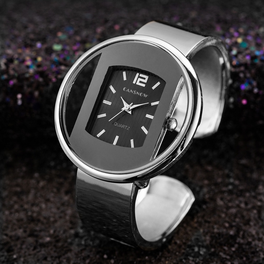 Luxury Fashion Gold Women Unique Hollow Quartz Bangle Watch Shopee Philippines
