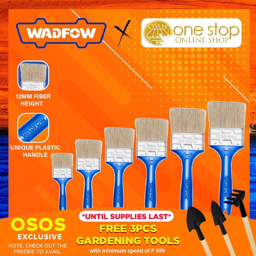 WADFOW Tools Original 25mm100mm Paint Brush for OilBased Paint with