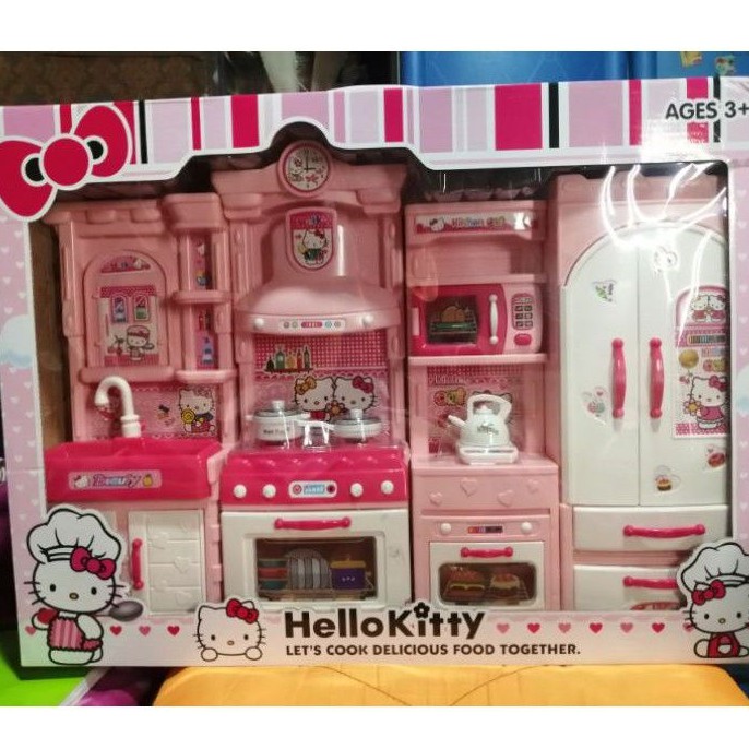 Hello kitty kitchen clearance playset