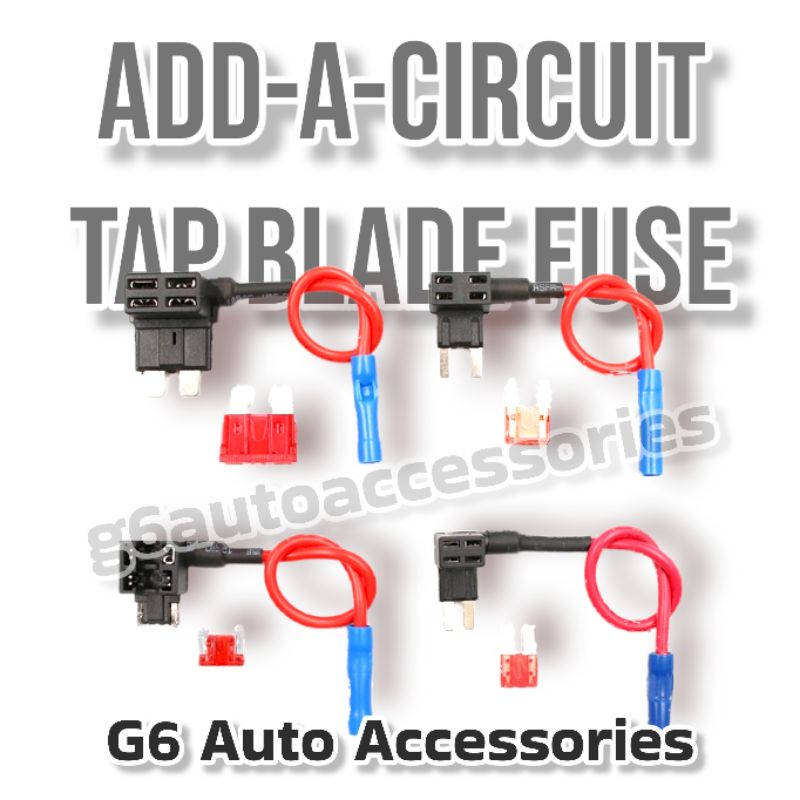 1pc of AddACircuit Tap Blade Car Fuse Holder 12V Connector Splitter