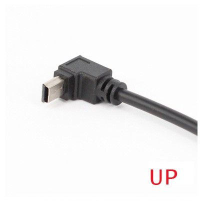 Mini USB B Type 5pin Male Angled 90 Degree To USB 2.0 Male | Shopee ...