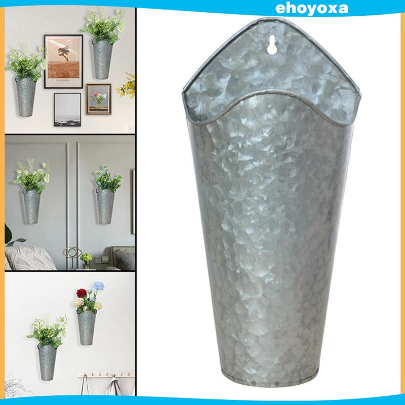 [Ehoyoxa] Wall Vase Hanging Vase Container Flower Pots Wall Hanging ...