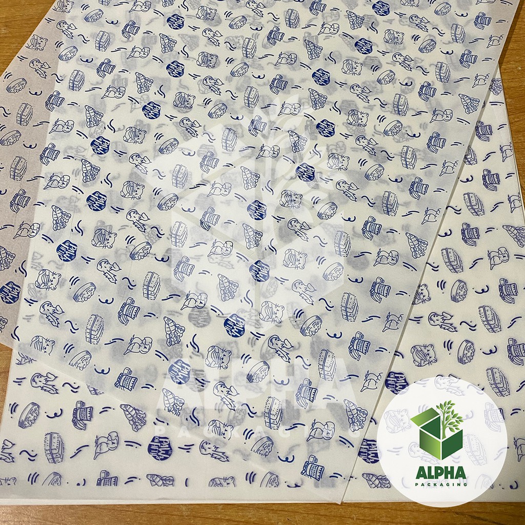 Personalized Wrappers Company Logo Own Design 12 x 18 inches | Shopee ...